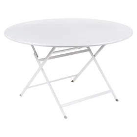 Table pliante de jardin ronde Ø128 cm CARACTERE / 8 places - FERMOB