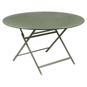 Table pliante de jardin ronde Ø128 cm CARACTERE / 8 places - FERMOB