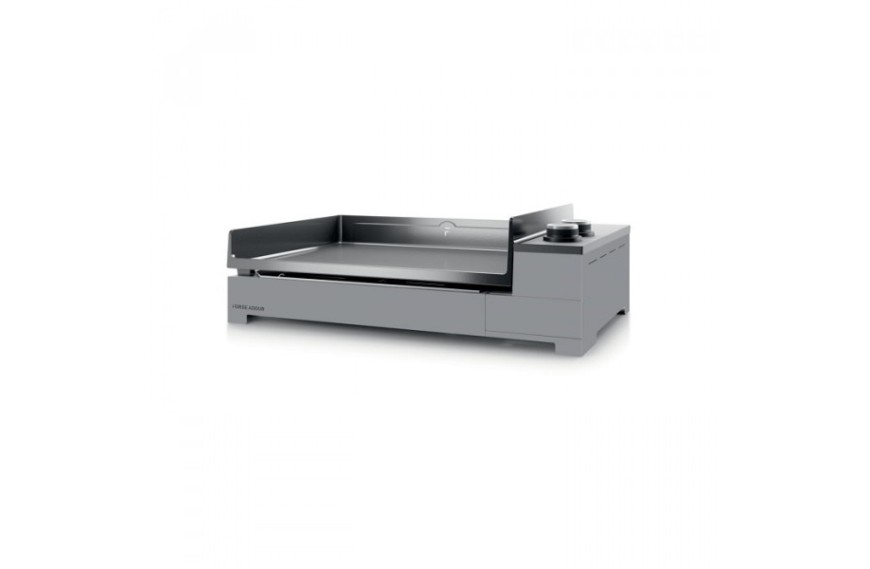 Plancha Premium 60 Acier Noir/Gris Forge Adour