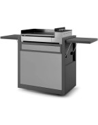Chariot Premium Acier Fermé Noir/Gris clair 60 Forge Adour