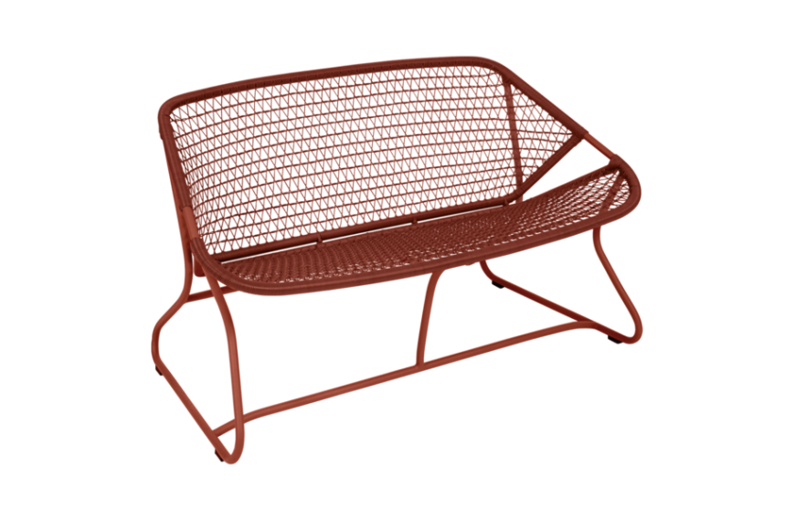Banquette de jardin Sixties 118 x 64 cm / 2 places - FERMOB