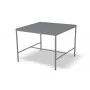 Table mi-hauteur Rivage Aluminium Basalte 85*85 Vlaemynck