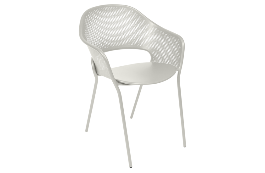 Fauteuil Kate FERMOB Blanc Coton