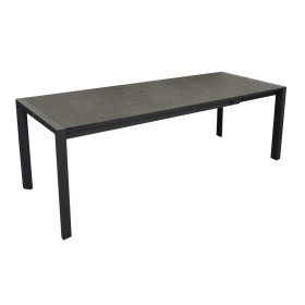 Table Milo 140/190x75x75 cm graphite - OCEO