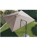 Parasol déporté orientable 3*3 PROLOISIRS