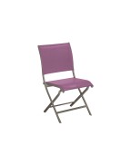 Chaise Elégance pliante structure Taupe OCEO