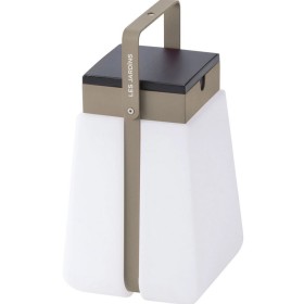 Lampe solaire de jardin nomade BUMP Les Jardins en aluminium muscade, 500 lumens
