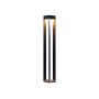 Borne solaire LED Alu Gris Espace 500 Lumens H.90 LES JARDINS