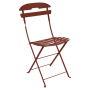 chaise pliante en acier LA MOME de chez FERMOB