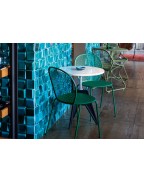 Chaise Lorette - FERMOB - Gris orage