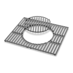 grille de cuisson Weber Spirit 200 GBS en fonte et acier émaillé pour barbecue Spirit II 200
