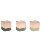 Lot de 3 photophores Cuub FERMOB