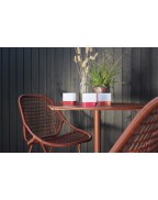 Lot de 3 photophores Cuub FERMOB