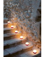 Lot de 3 photophores Cuub FERMOB