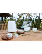 Lot de 3 photophores Cuub FERMOB
