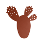 dessous de plat Cactus Fermob 24x25,5 cm design nature acier outdoor