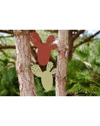 dessous de plat Cactus Fermob 24x25,5 cm design nature acier outdoor