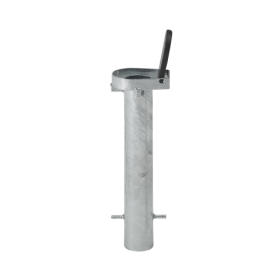 Douille à enfoncer PX Ø48/55 mm pour parasols GLATZ FORTERO FORTELLO SUNWING en acier galvanisé