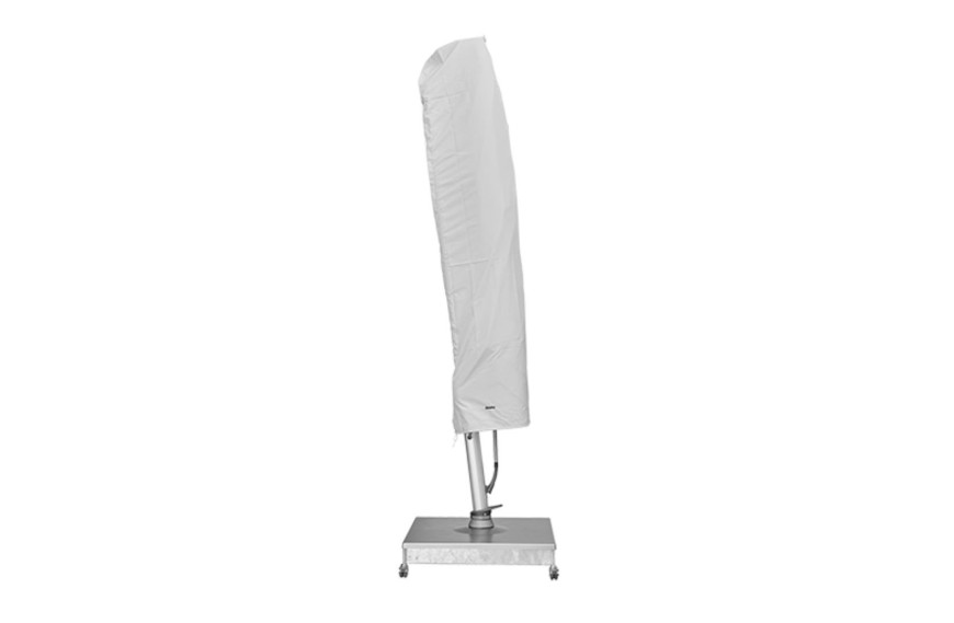 Housse de parasol SOMBRANO 400x300 350x350 Ø400 cm GLATZ en polyester ripstop avec fermeture éclair