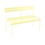 Banc Luxembourg avec dossier FERMOB