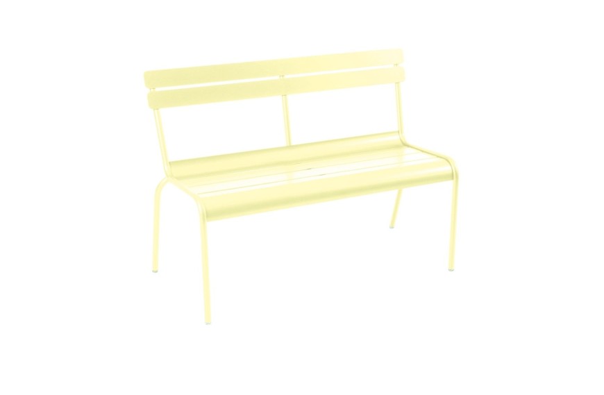 Banc Luxembourg avec dossier FERMOB