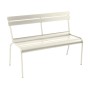 Banc Luxembourg avec dossier FERMOB