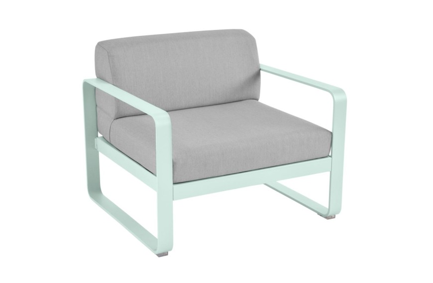 Fauteuil Bellevie - Coussins gris flanelle FERMOB