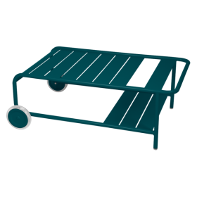 TABLE BASSE A ROUES LUXEMBOURG FERMOB