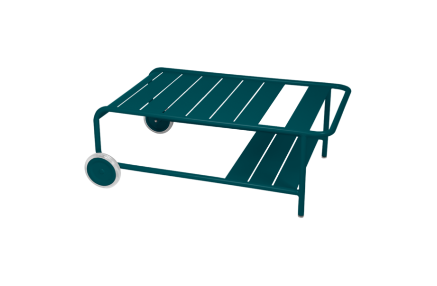 TABLE BASSE A ROUES LUXEMBOURG FERMOB