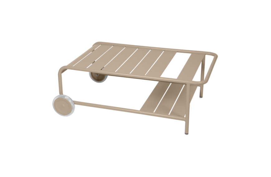 TABLE BASSE A ROUES LUXEMBOURG FERMOB