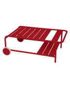 TABLE BASSE A ROUES LUXEMBOURG FERMOB