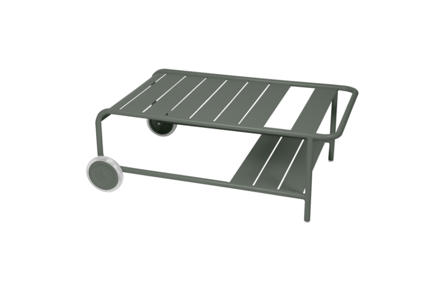 TABLE BASSE A ROUES LUXEMBOURG FERMOB