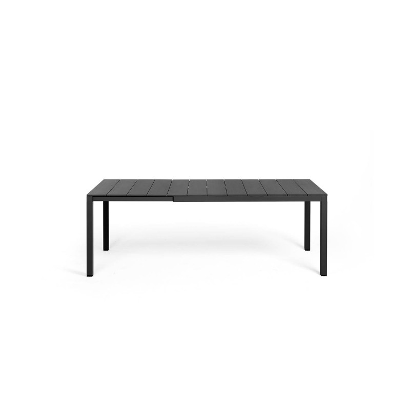 Table de jardin Rio 140/210 Aluminium Anthracite de chez Nardi