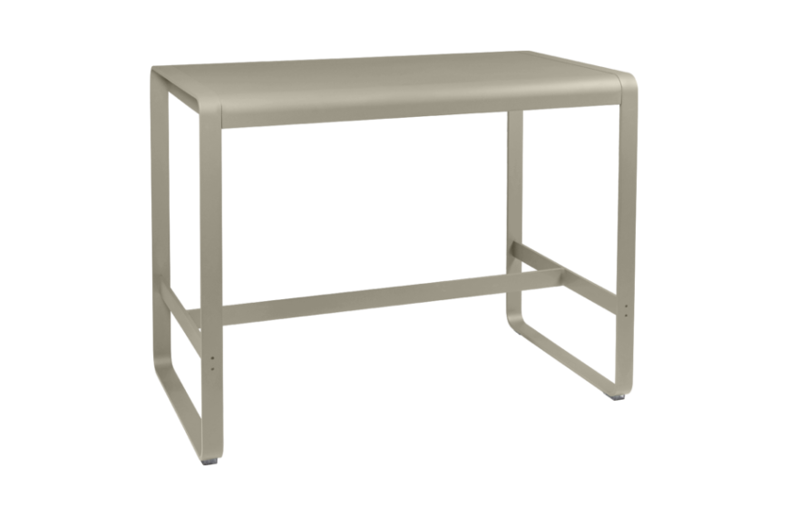 TABLE HAUTE BELLEVIE 140 X 80 CM FERMOB