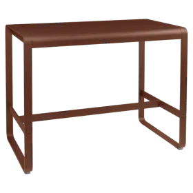 TABLE HAUTE BELLEVIE 140 X 80 CM FERMOB