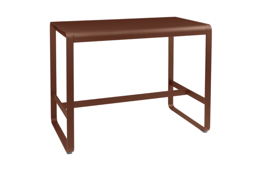 TABLE HAUTE BELLEVIE 140 X 80 CM FERMOB