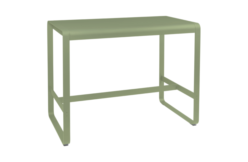 TABLE HAUTE BELLEVIE 140 X 80 CM FERMOB