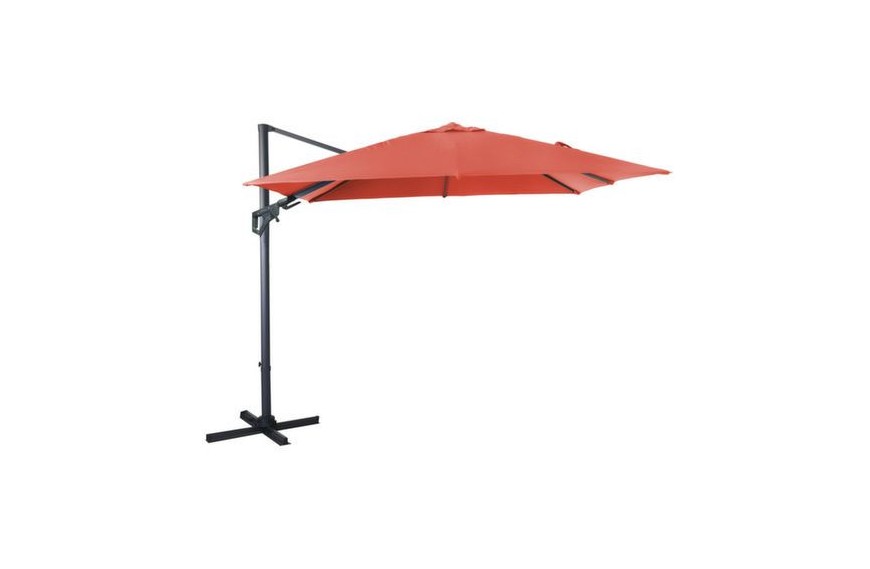 Parasol déporté orientable 3*3 PROLOISIRS