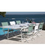 Chaise Elégance pliante OCEO Sand / Souris