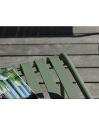 fauteuil bas de jardin aluminium VÉRO PROLOISIRS pour extérieur