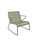 fauteuil bas de jardin aluminium VÉRO PROLOISIRS pour extérieur