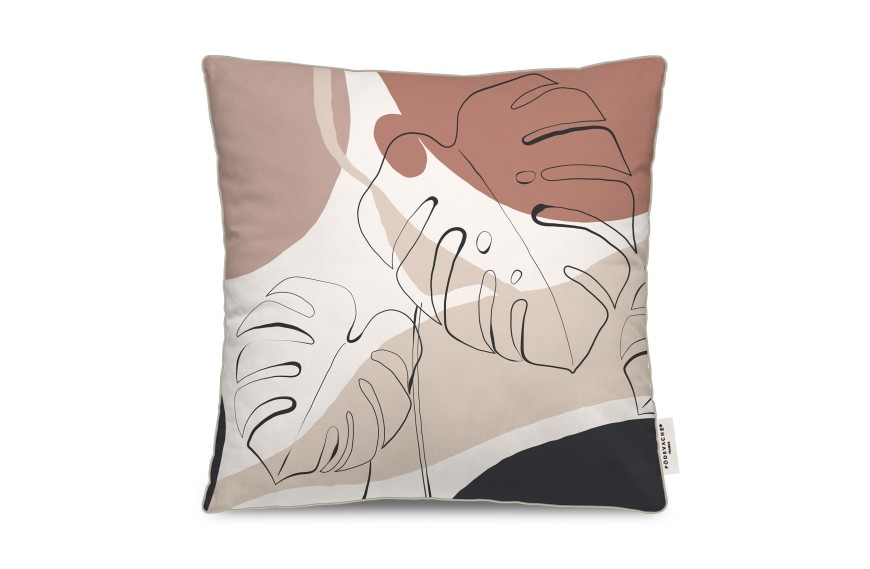 Coussin carré 45 x 45 cm MONSTERA TERRA NOVA - PODEVACHE