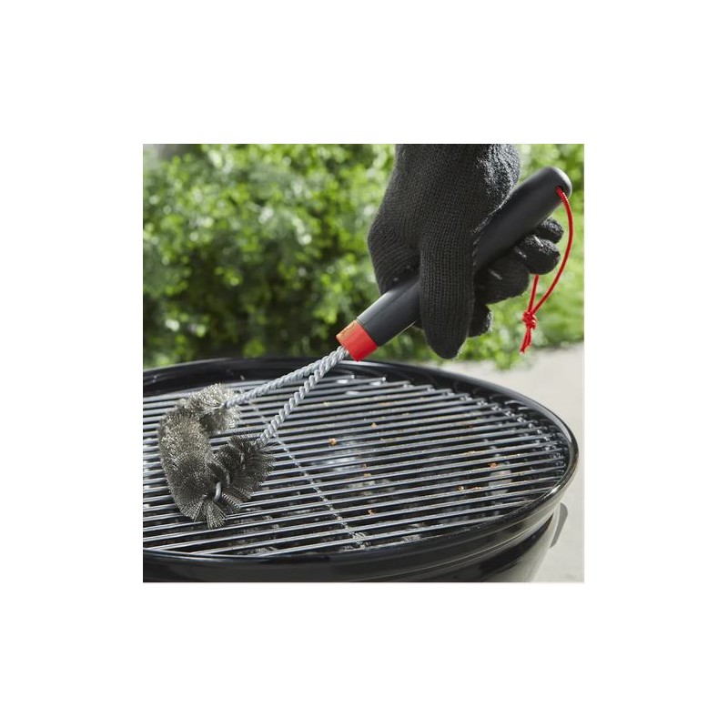 Brosse de nettoyage pour grille de barbecue de chez WEBER - Latour Mobilier  de Jardin