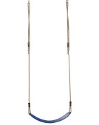 Balançoire souple en plastique KBT avec assise flexible et fixations en acier galvanisé pour enfants