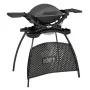 Barbecue électrique Q1400 Dark Grey avec stand Weber