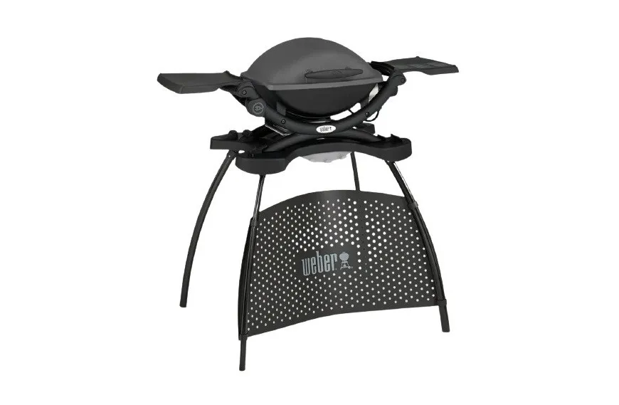 Barbecue électrique Q1400  Dark Grey avec stand Weber