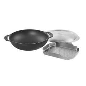 Ensemble Wok et panier vapeur gourmet BBQ - Weber