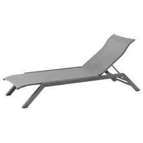 Bain de soleil Amaka Gris Espace / Toile PVC Gris Clair LES JARDINS