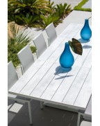 Table AMAKA 200/300x105 cm LES JARDINS