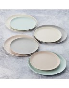 Assiette ø25.5 cm en fibres de bambou - POINT VIRGULE